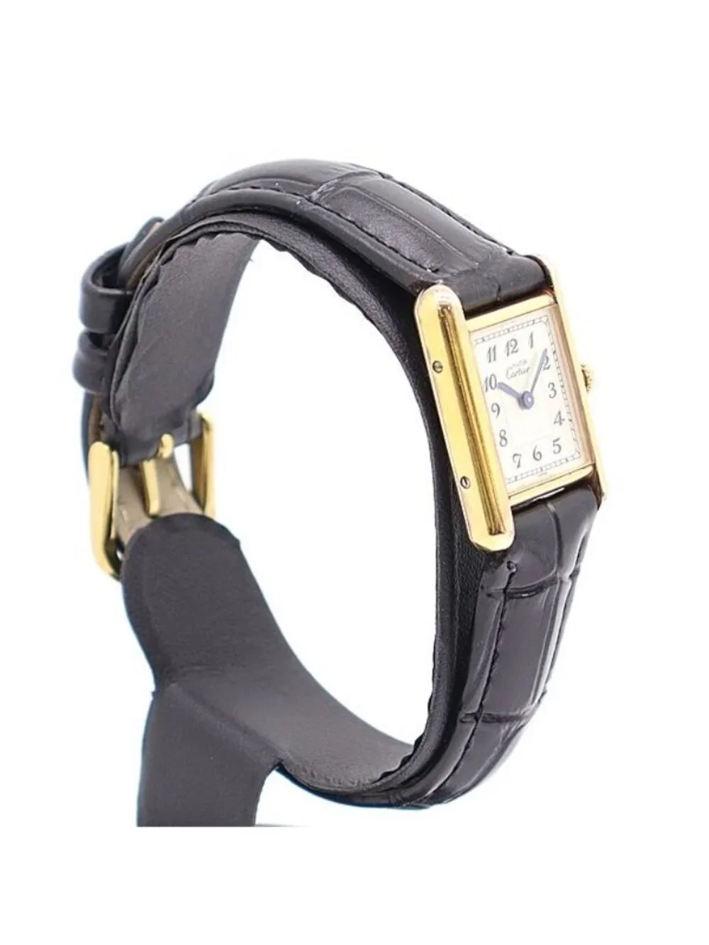 Cartier Must Tank Silver Dial Watch